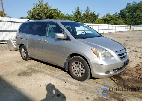 2007 Honda Odyssey Exl from USA, damaged, VIN 5FNRL386X7B441882